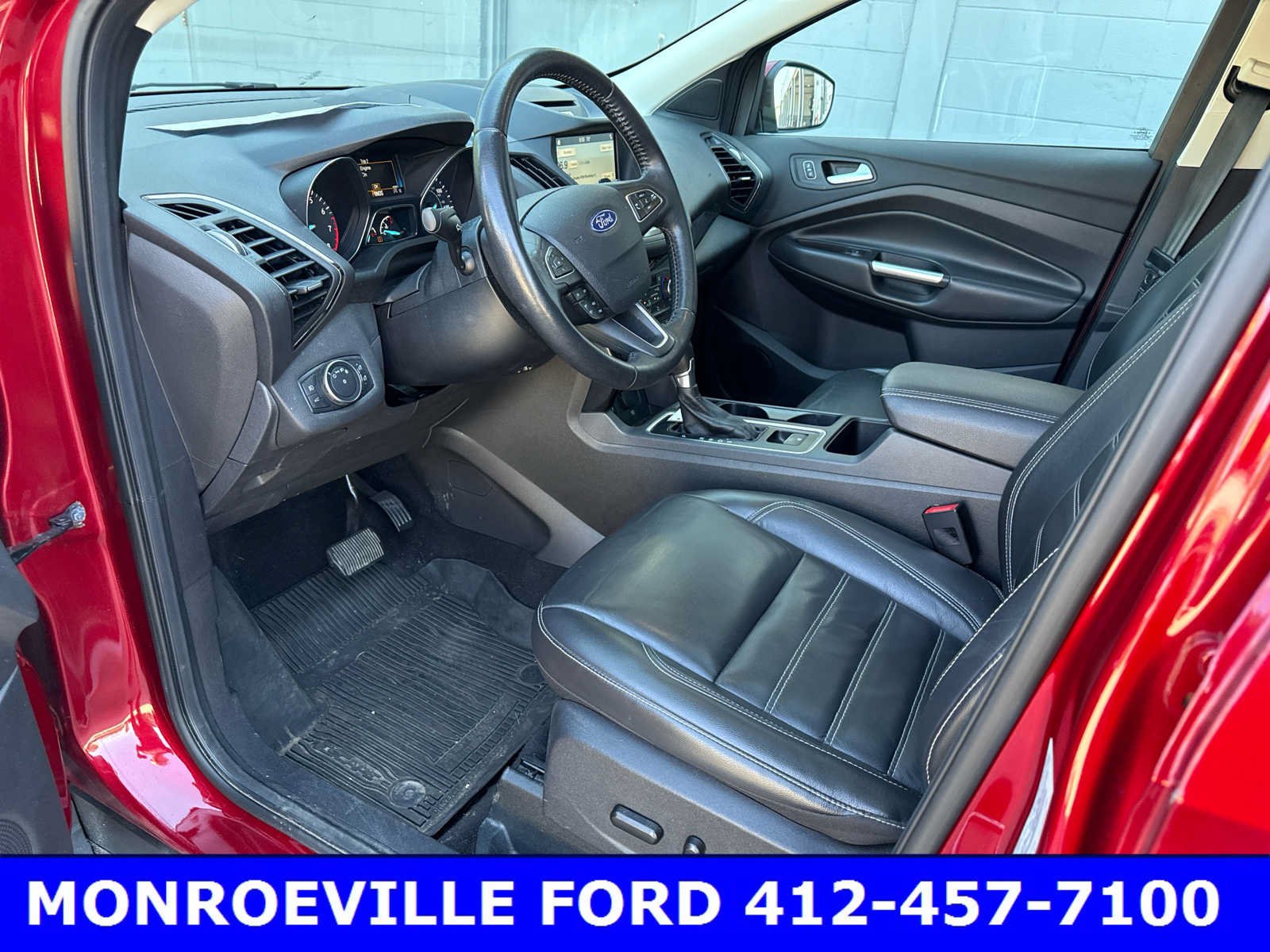 Used 2017 Ruby Red Metallic Tinted Clearcoat Ford Titanium image 13