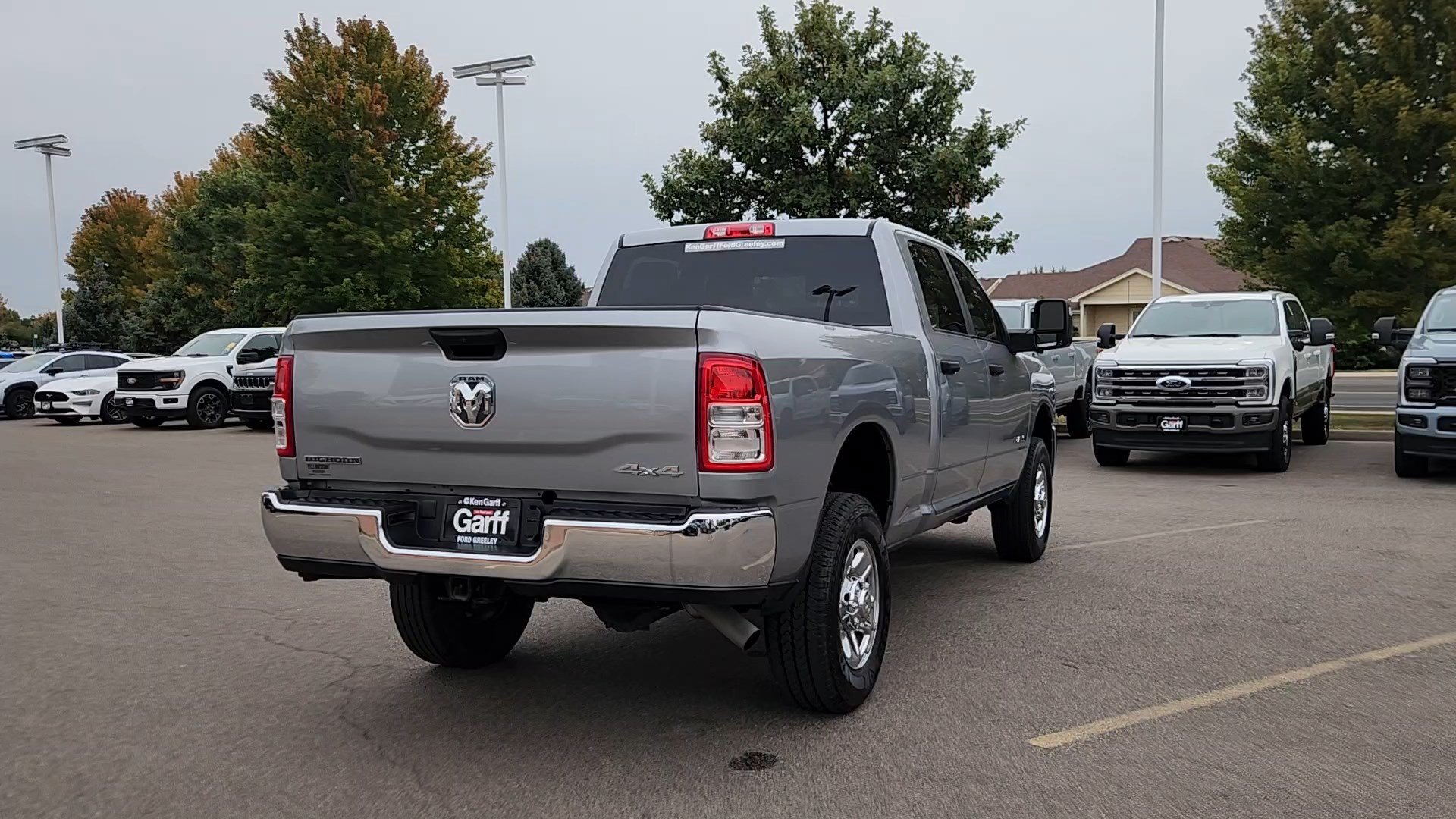 Used 2024 Billet Silver Metallic Clearcoat Ram Big Horn image 16