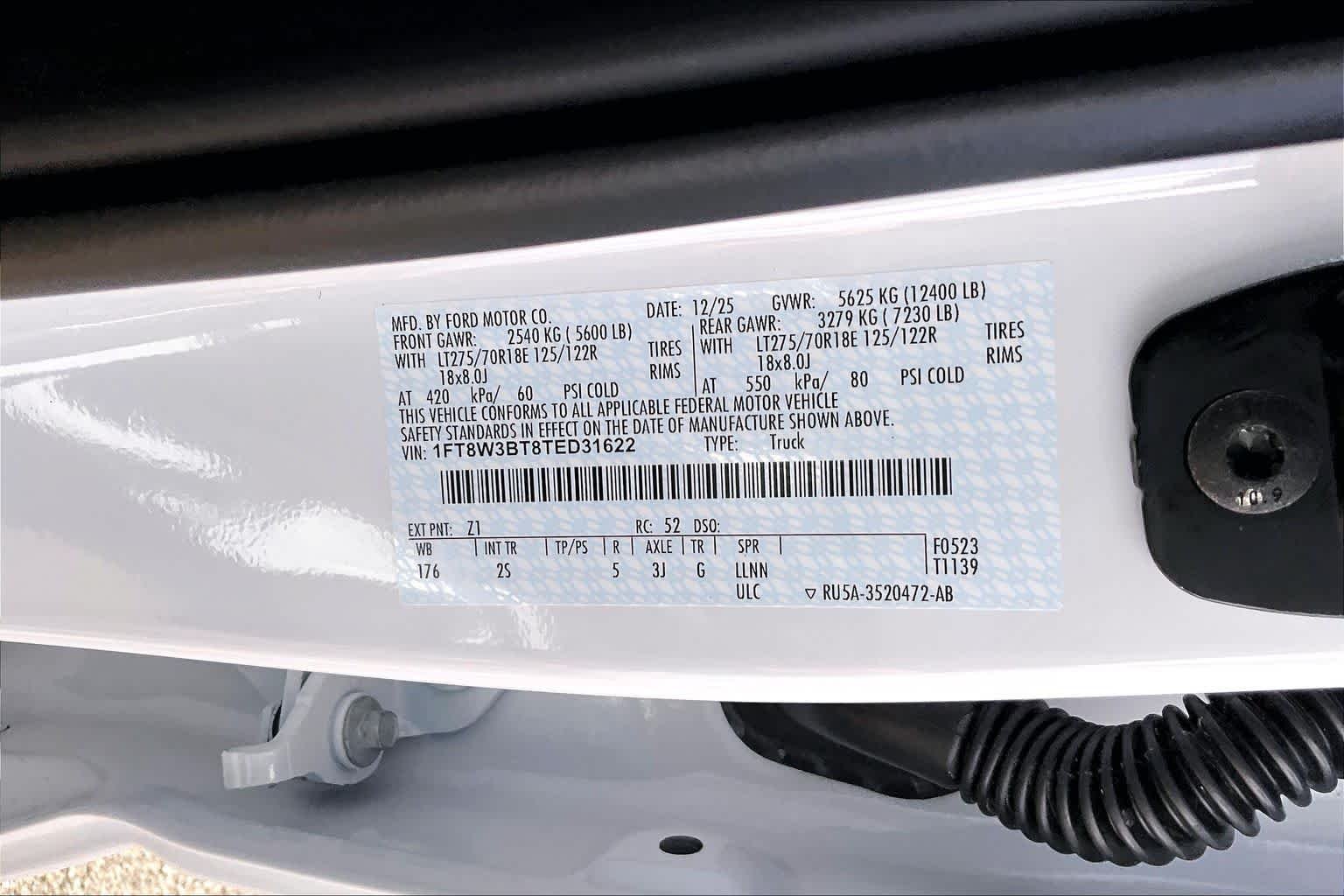 New 2026 Z1/OXFORD WHITE Ford XLT image 20