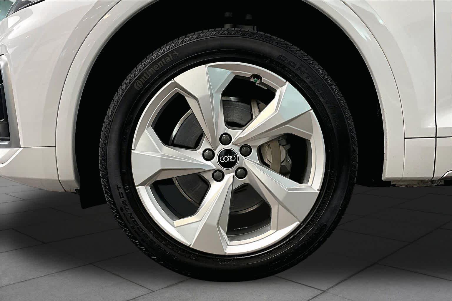 Certified Used 2023 Glacier White Metallic Audi S line Premium Plus image 11