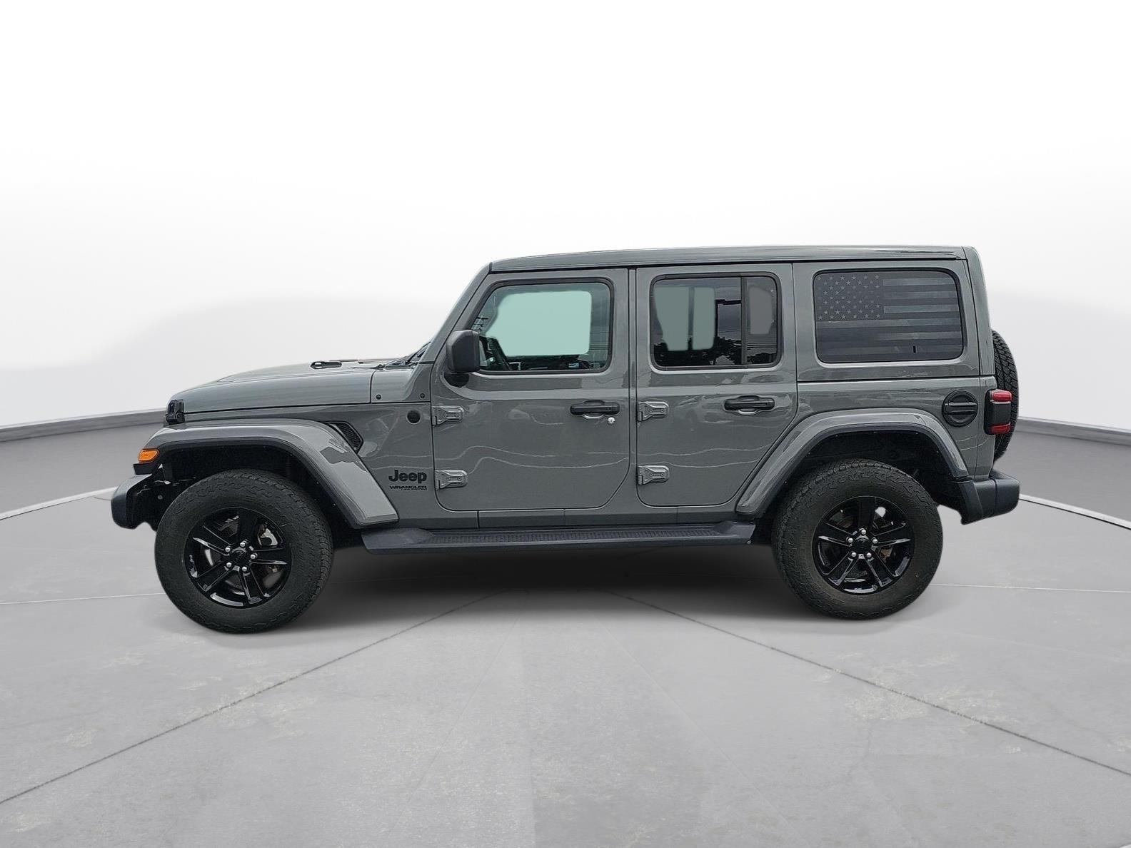Used 2022 Sting-gray Clearc Jeep Unlimited Sahara Altitude image 8