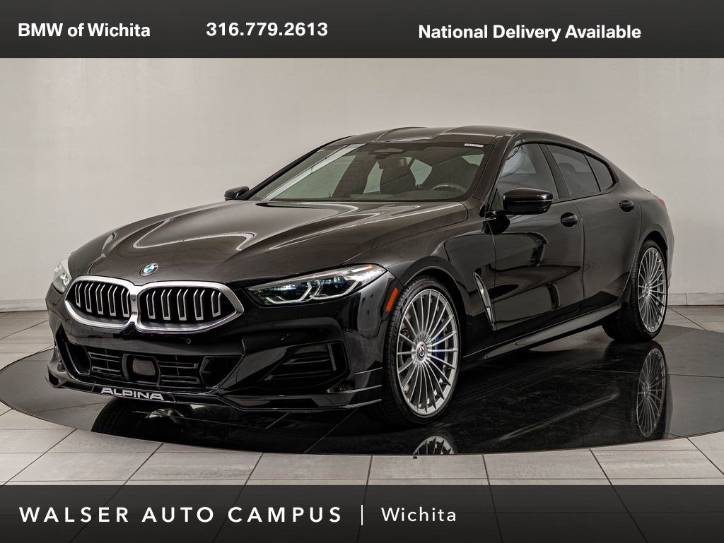 Used 2023 Black Sapphire Metallic BMW ALPINA B8 xDrive image 1