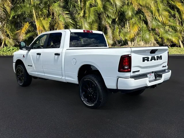 New 2026 Bright White Clear-Coat Exterior Paint RAM Big Horn image 3