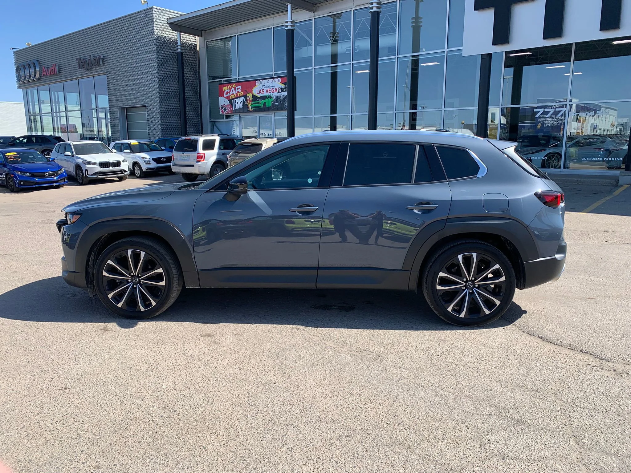 Certified Used 2024 Polymetal Grey Metallic Mazda GT Turbo AWD*Adaptive Cruise | Nav | 360° Cam | Head Up Display | Cooled Lthr | Pano Roof | BOSE® image 9