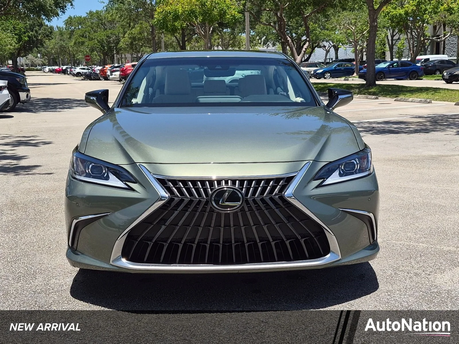 Certified Used 2024 Sunlit Green Lexus ES 350 image 1