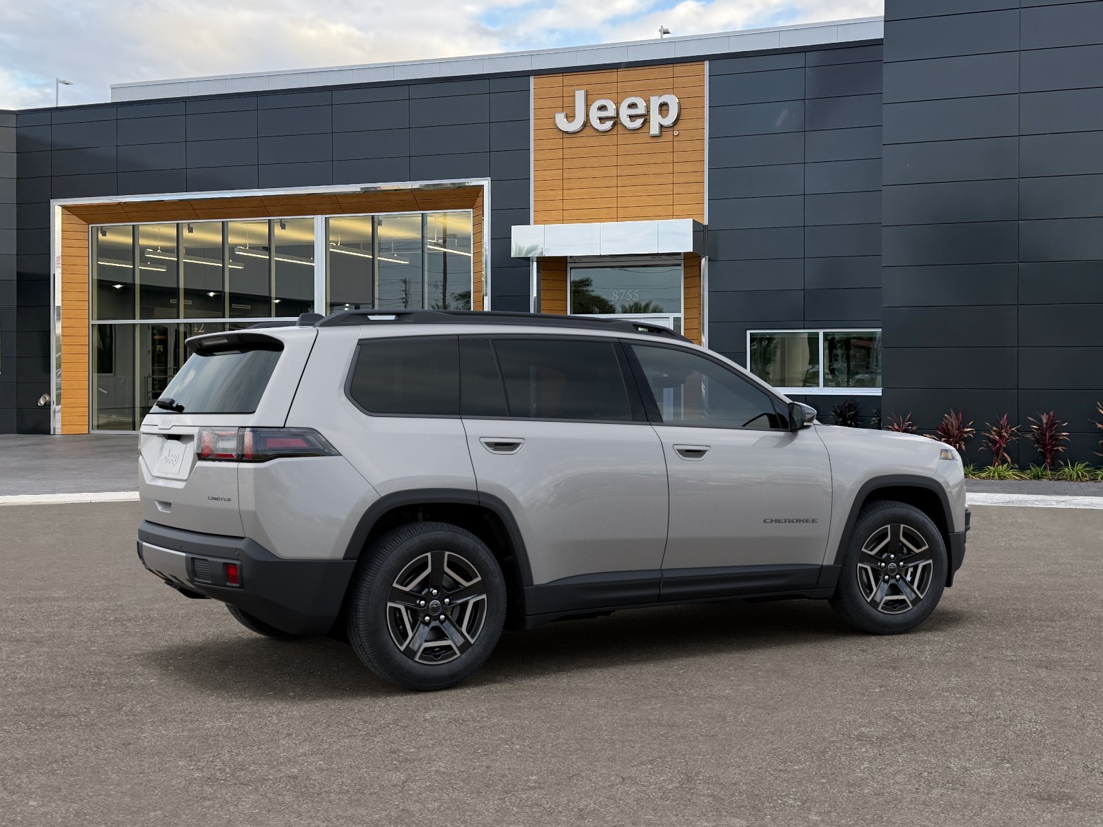 New 2026 Silver Zynith Clear-Coat Exterior Paint Jeep Limited image 36
