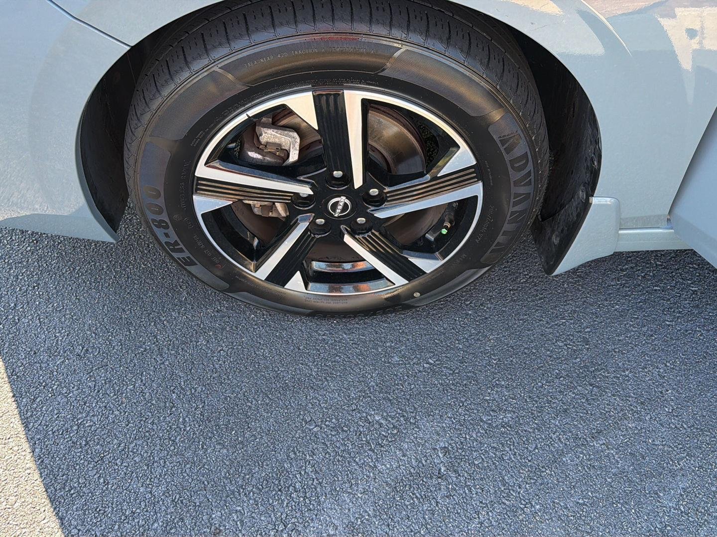 Used 2024 Atlantic Gray Metallic Nissan SV image 36