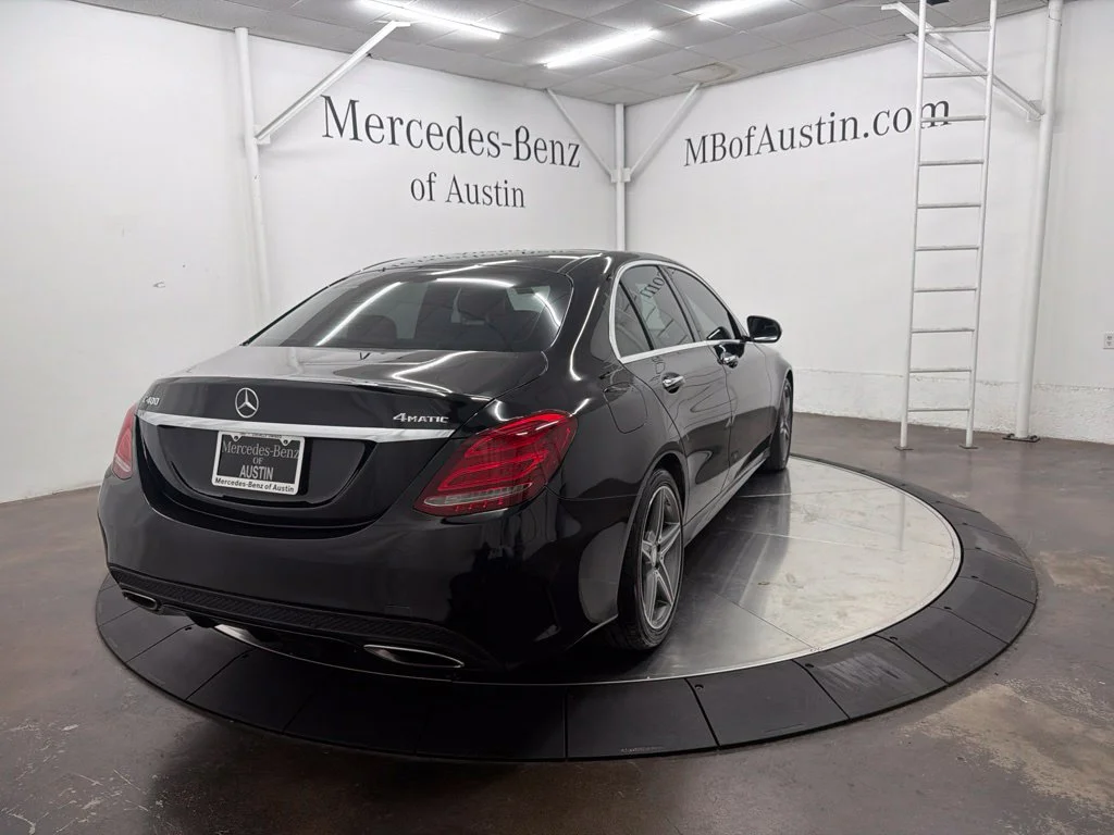 Used 2015 Black Mercedes-Benz C 400 image 7