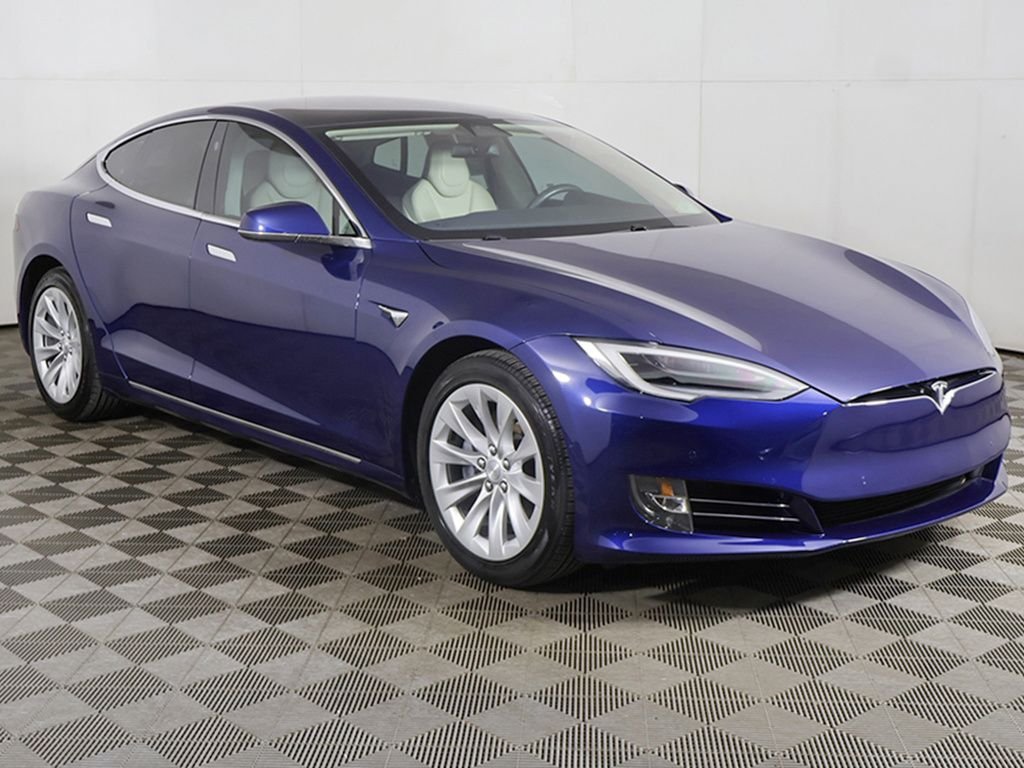 Used 2018 Tesla Model S 75D with VIN 5YJSA1E22JF271618 for sale in Parma, OH