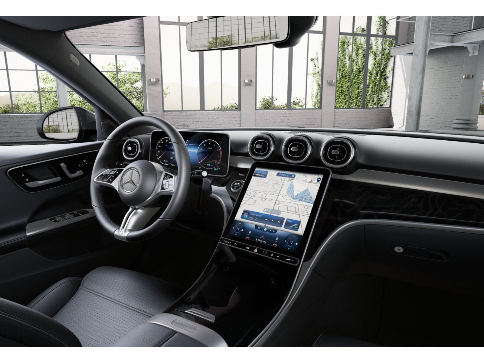 Certified Used 2023 Black Mercedes-Benz C 300 image 6