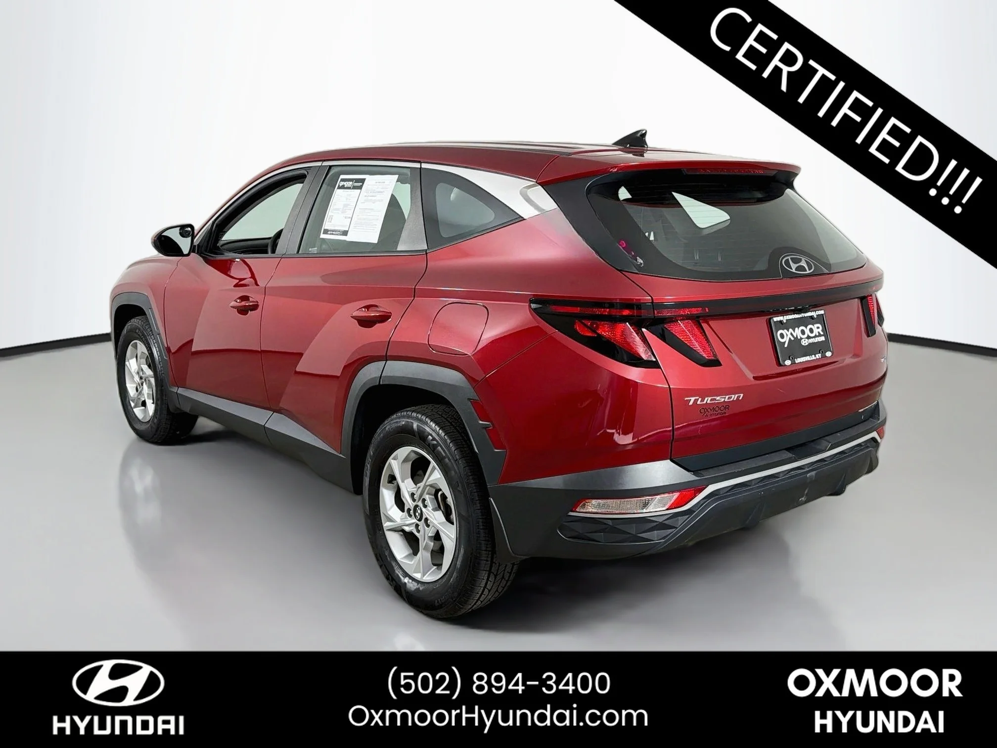Certified Used 2024 Ultimate Red Hyundai SE image 5