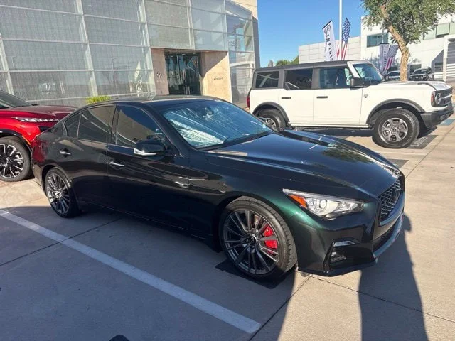 Used 2024 Black Opal Metallic INFINITI Red Sport 400 image 4