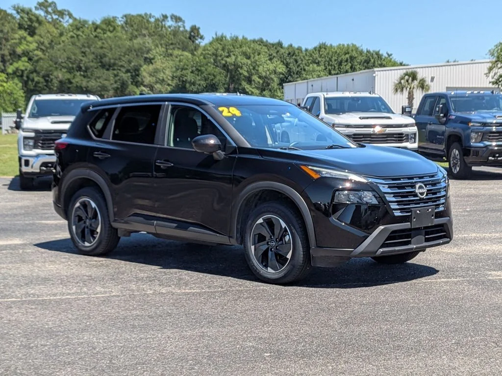 Used 2024 Black Nissan SV image 7