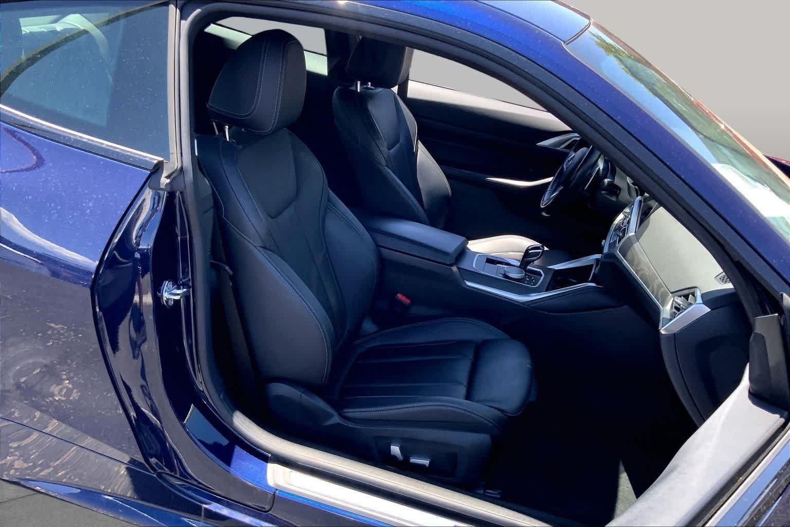 Certified Used 2022 Tanzanite Blue II Metallic BMW 430i xDrive image 7