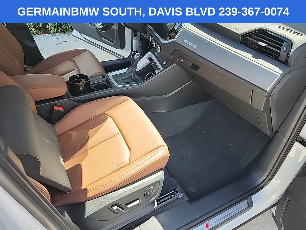Used 2022 Glacier White Metallic Audi Premium Plus image 14