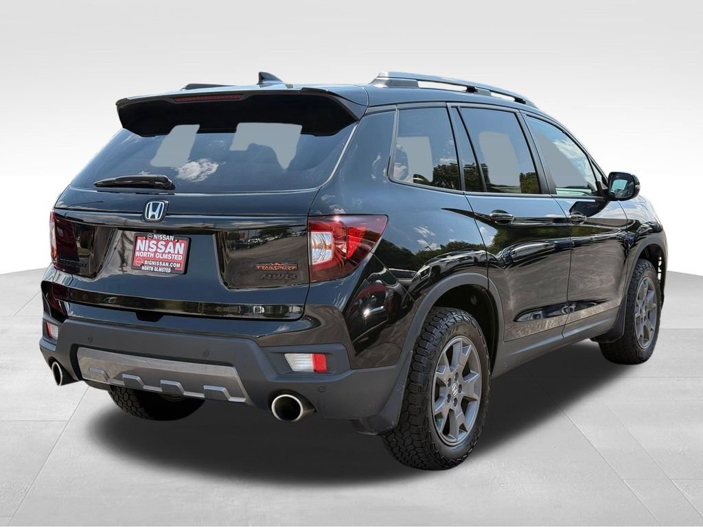 Used 2024 Crystal Black Pearl Honda TrailSport image 6