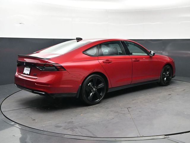 Certified Used 2026 Radiant Red Metallic Honda Sport-L Hybrid image 5