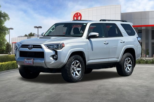 Used 2021 Silver Toyota TRD Off-Road Premium image 9