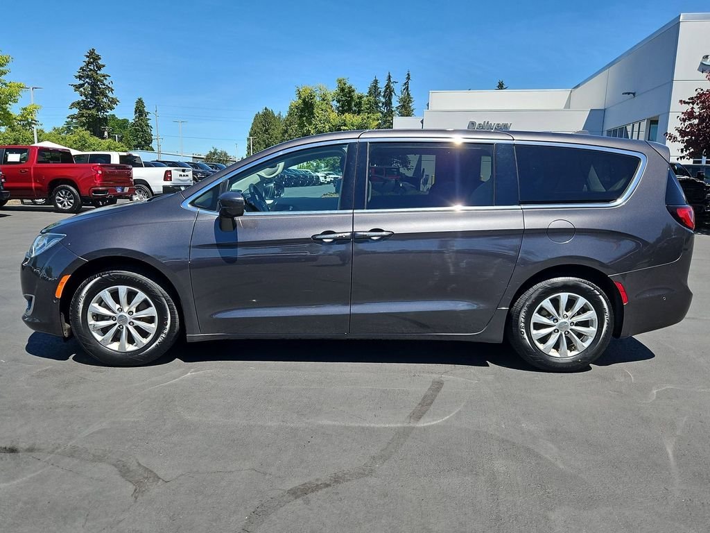 Used 2019 Granite Crystal Metallic Clearcoat Chrysler Touring Plus image 3