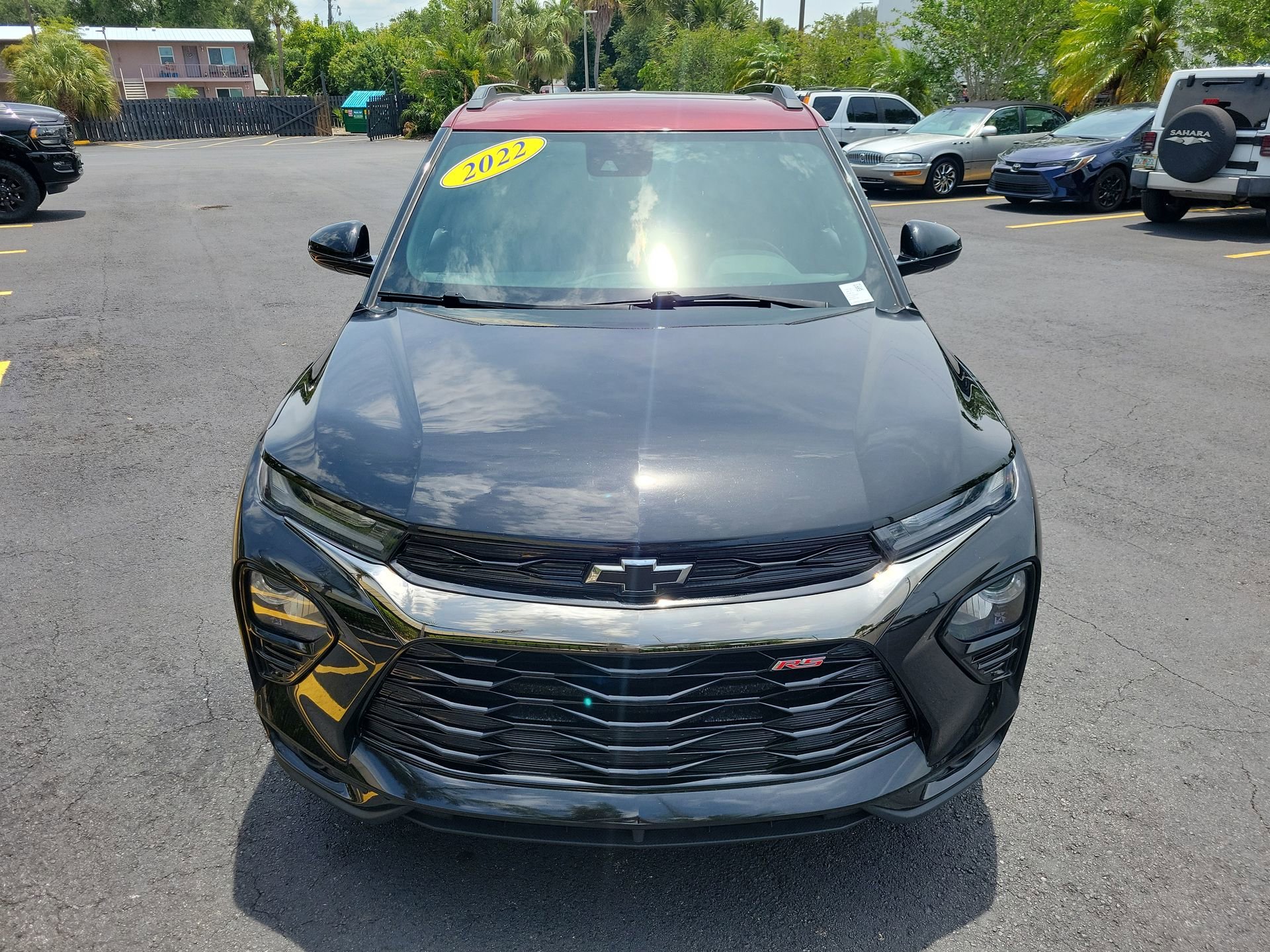 Used 2022 Mosaic Black Metallic Chevrolet RS image 4