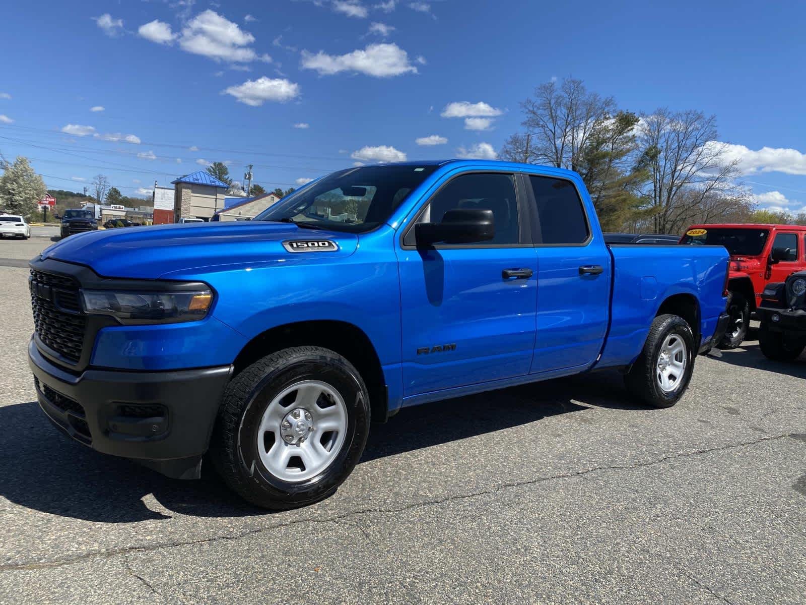 Certified Used 2025 Hydro Blue Pearlcoat Ram Tradesman image 8