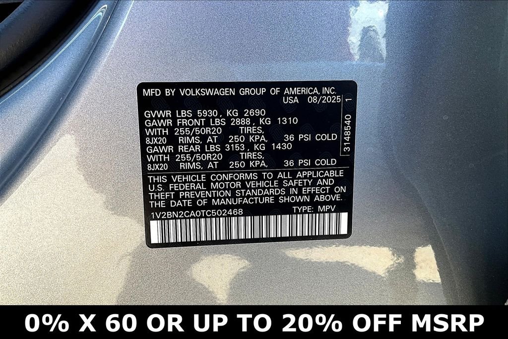 2026 Volkswagen Atlas SEL - Photo 8