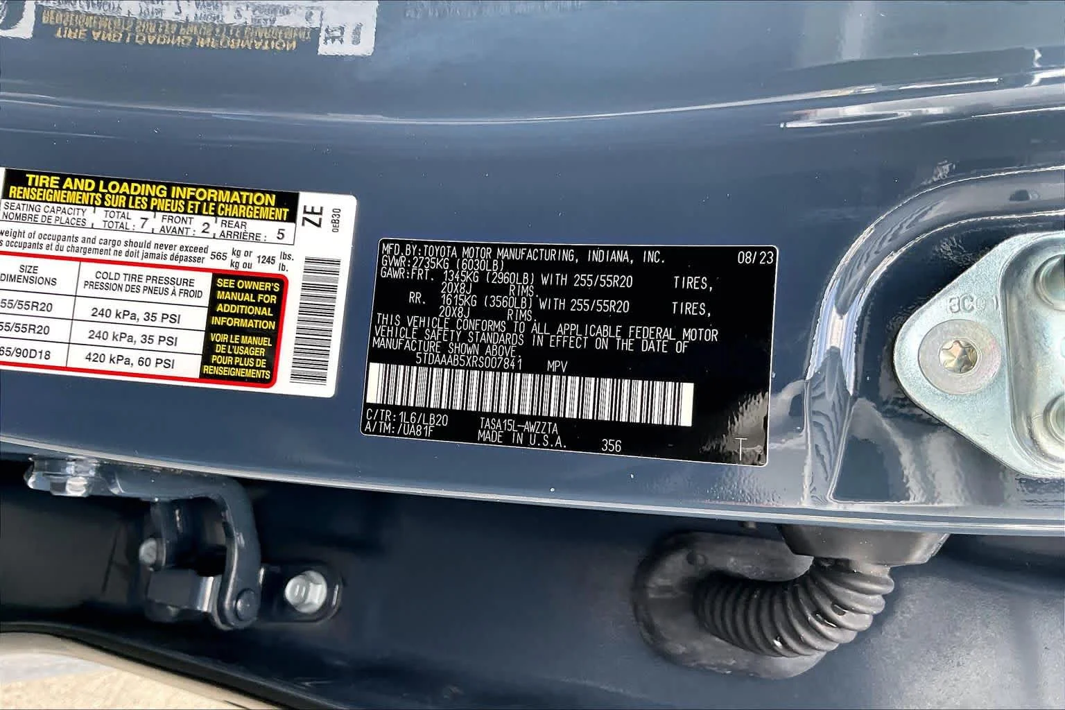 Used 2024 Storm Cloud Toyota Platinum image 36