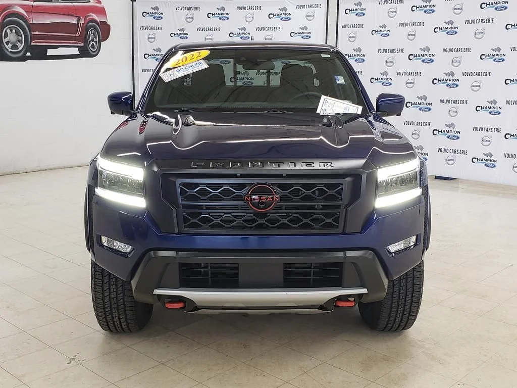 Used 2022 Deep Blue Pearl Nissan PRO-4X image 2