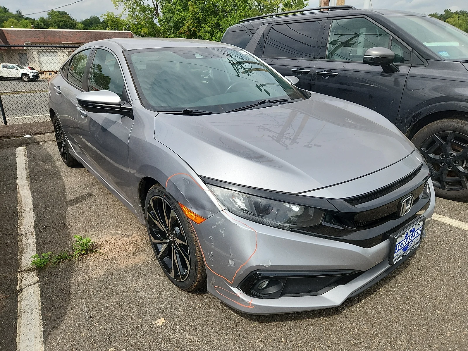 Certified Used 2019 Lunar Silver Metallic Honda Sport image 2