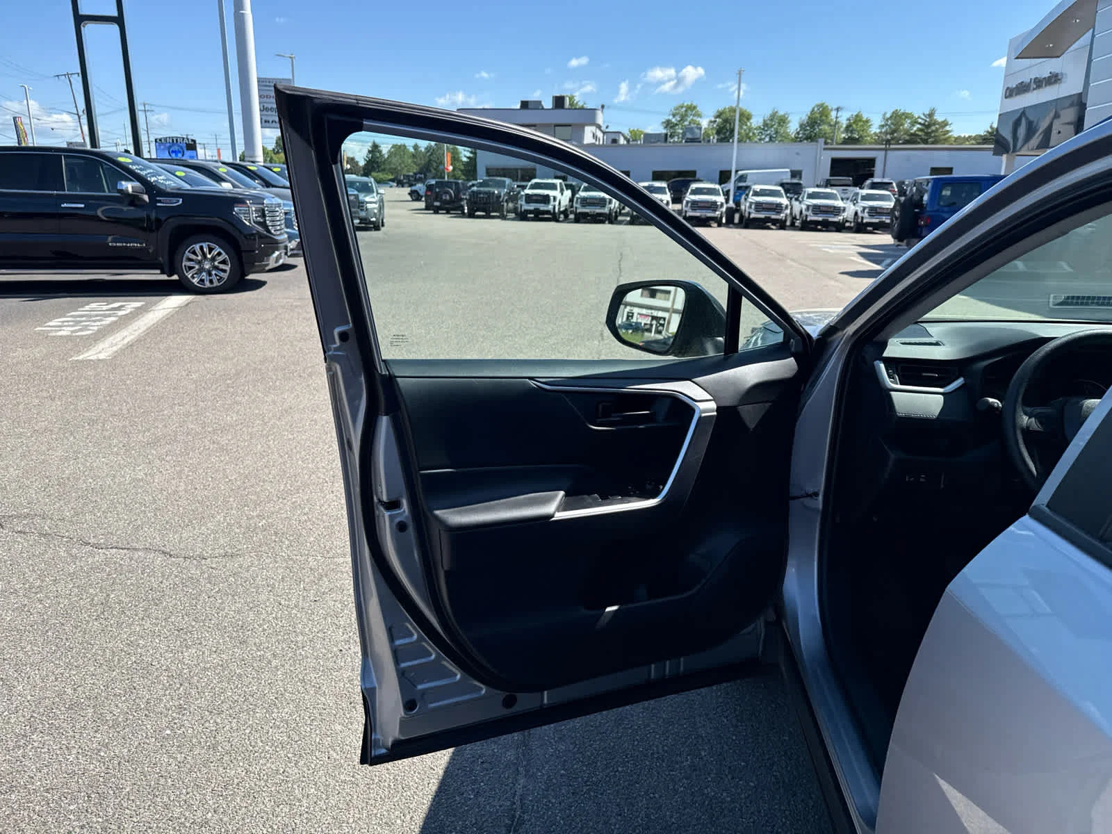 Used 2025 Silver Sky Metallic Toyota Hybrid LE image 11