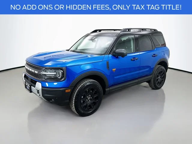 New 2026 Velocity Blue Metallic Ford Badlands® image 3