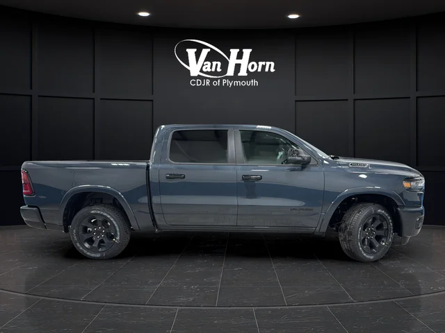 New 2026 Forged Blue Metallic Exterior Paint RAM Big Horn/Lone Star image 8