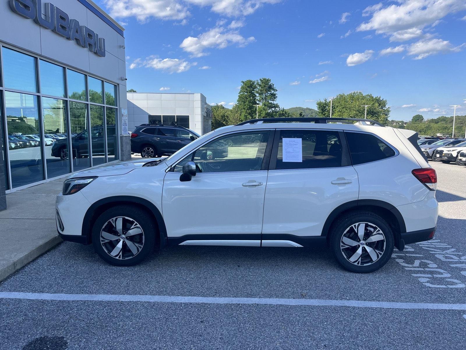 Used 2020 Crystal White Pearl Subaru Touring image 4