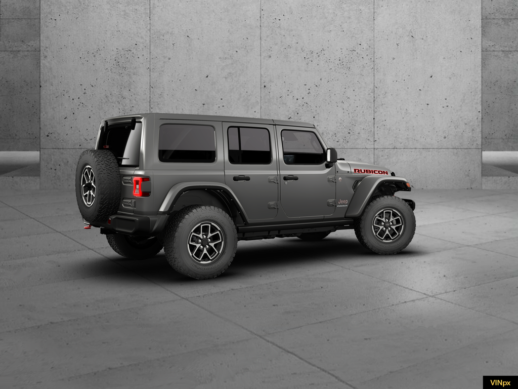 New 2026 Granite Crystal Metallic Clear-Coat Exterior Paint Jeep Rubicon image 7