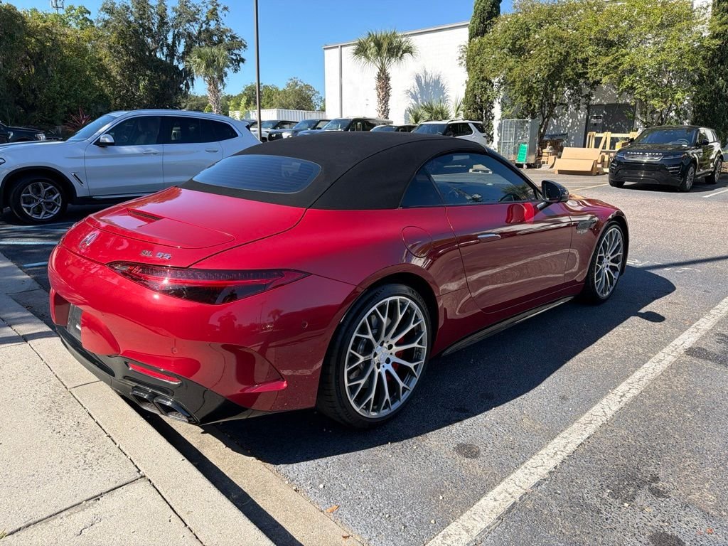 Certified Used 2022 Red Mercedes-AMG SL 55 AMG® image 6