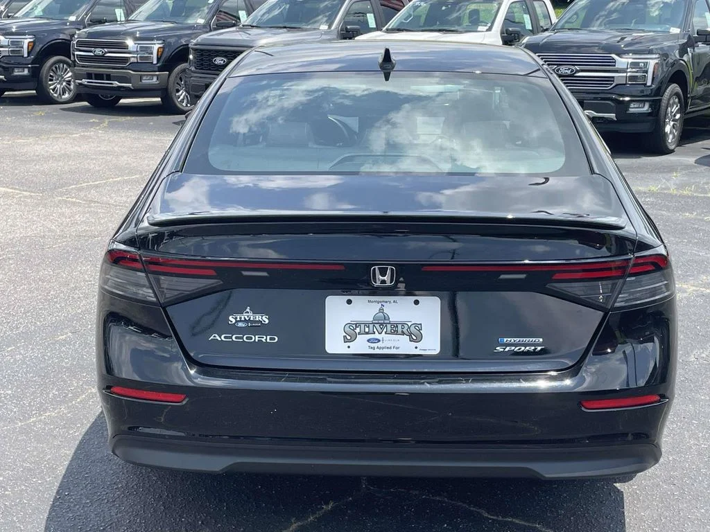 Certified Used 2025 Black Honda Sport image 4