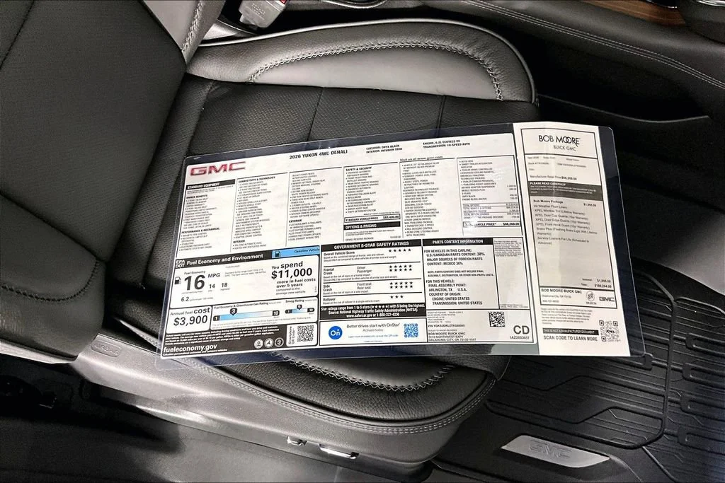 New 2026 Onyx Black GMC Denali image 14