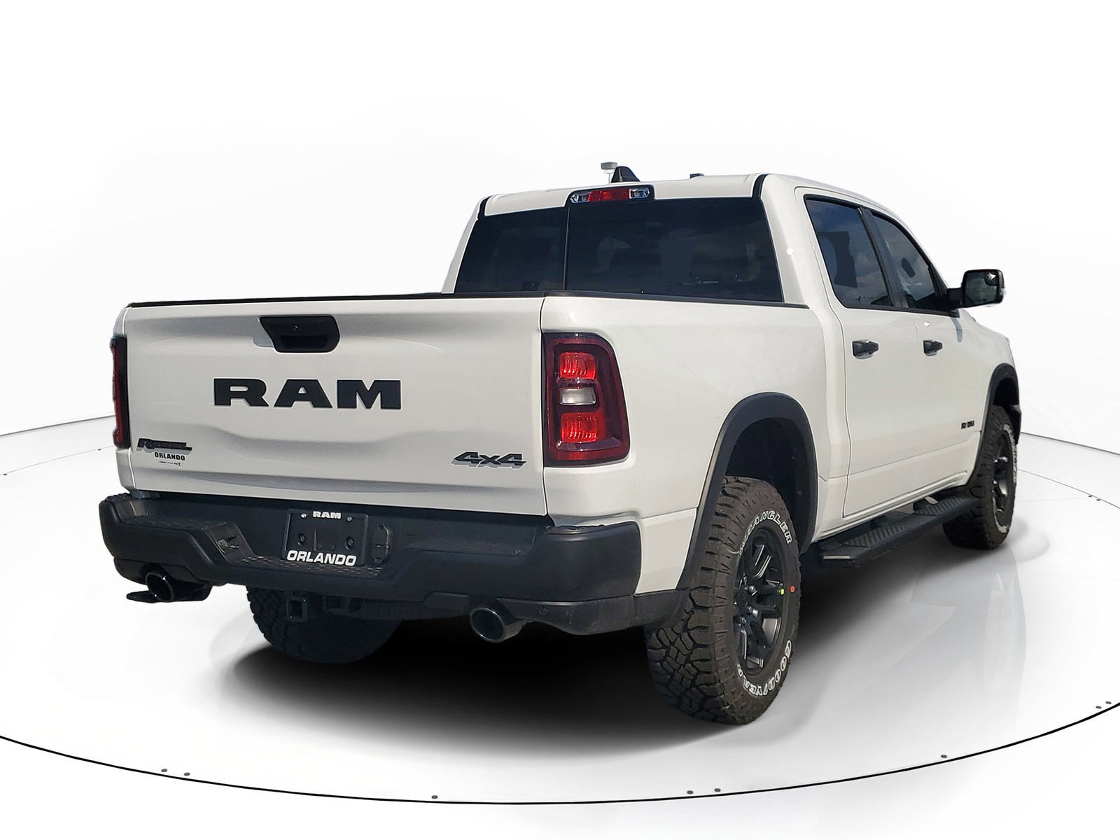 New 2026 Bright White Clear-Coat Exterior Paint RAM Rebel image 3