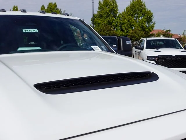 New 2026 Bright White Clear-Coat Exterior Paint RAM Laramie image 5