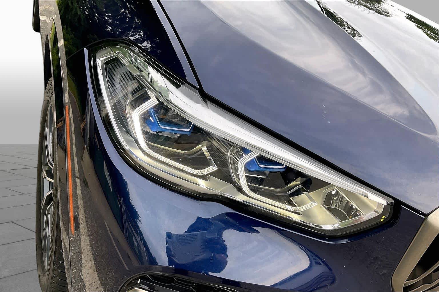 Used 2023 Tanzanite Blue II Metallic BMW M50i image 26