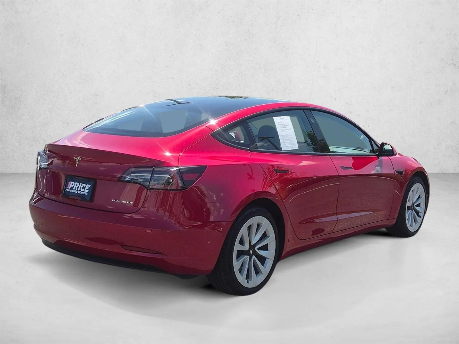 Used 2022 Red Multi-Coat Tesla Long Range image 5