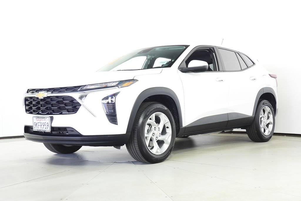 Used 2024 Chevrolet Trax LS with VIN KL77LFE21RC098192 for sale in Santa Ana, CA