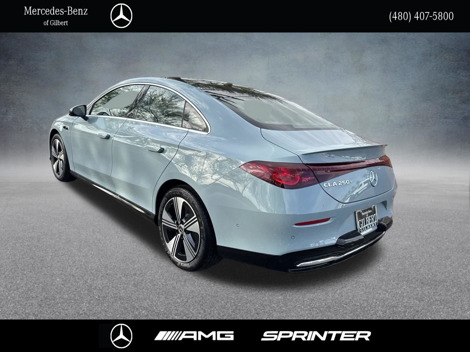 New 2027 Liquid Crystal Green Mercedes-Benz CLA 250+ image 4