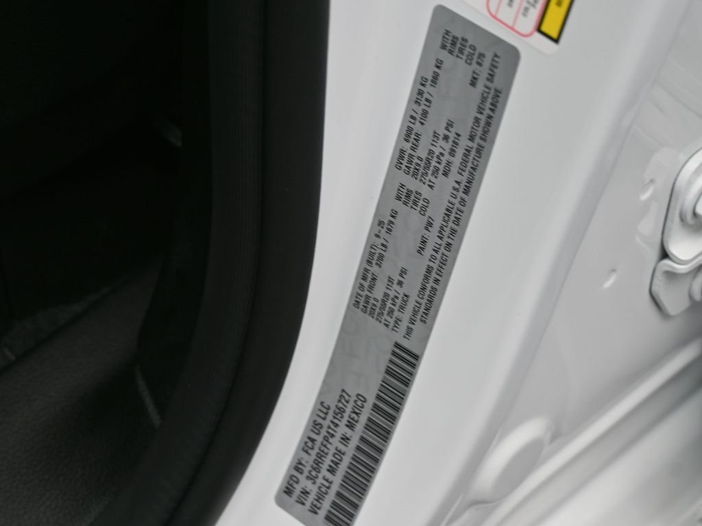 New 2026 Bright White Clearcoat RAM Big Horn/Lone Star image 33