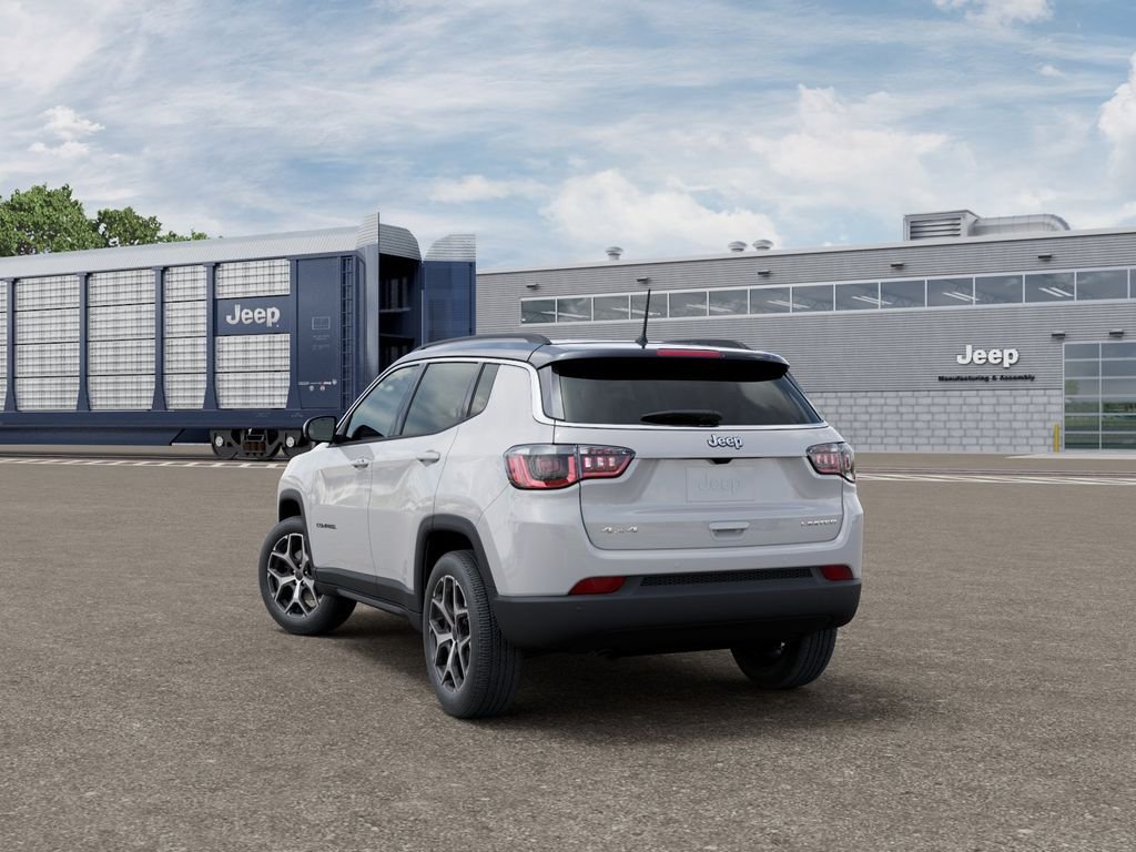New 2026 Bright White Clearcoat Jeep Limited image 3