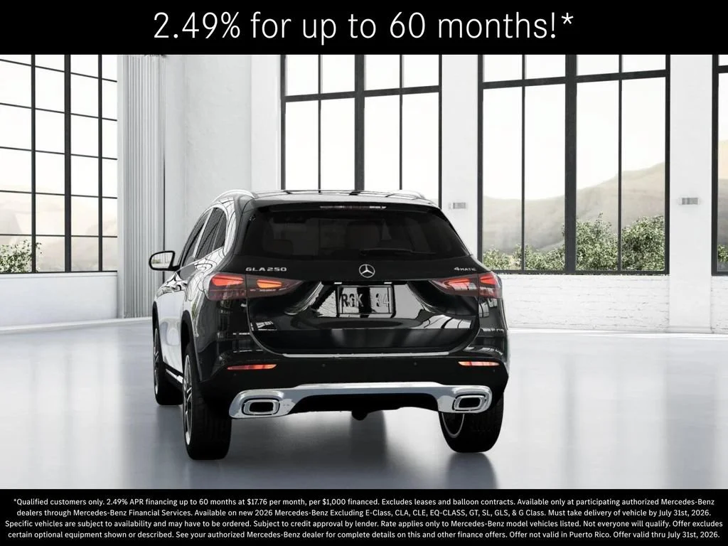 New 2026 Night Black Mercedes-Benz GLA 250 image 68