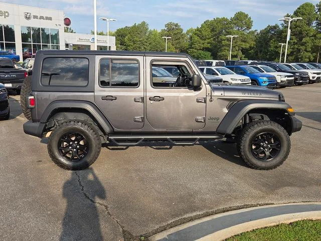 Used 2020 Gray Jeep Unlimited Sport image 14