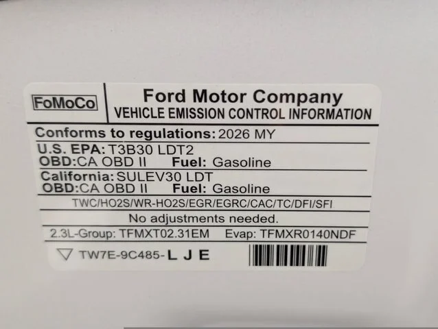 New 2026 Oxford White Ford Big Bend® image 57
