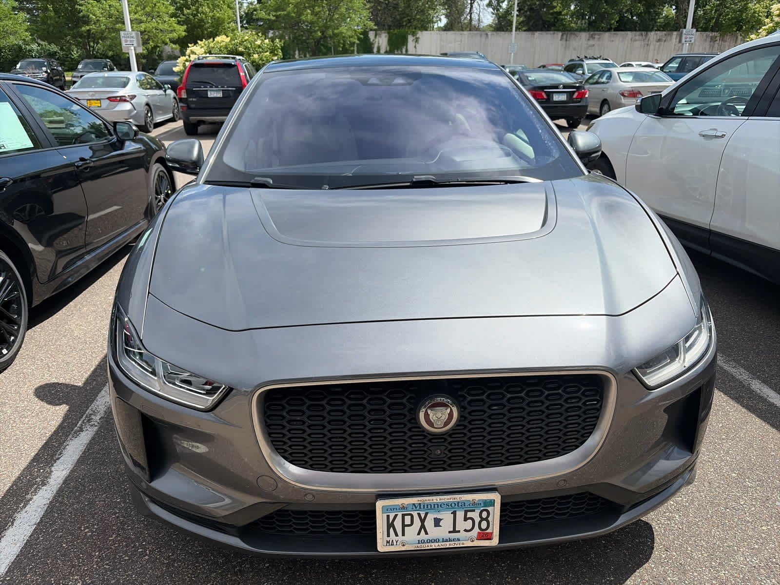 Used 2020 Jaguar I-PACE HSE with VIN SADHD2S11L1F85590 for sale in Golden Valley, MN