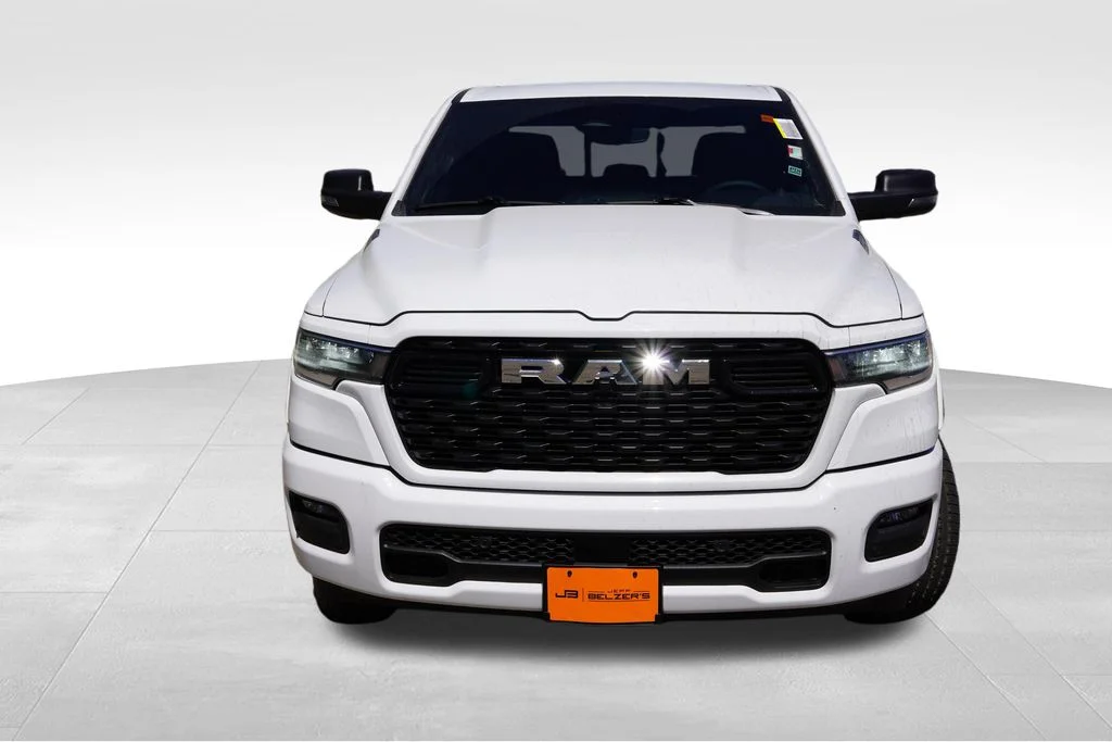 New 2026 Bright White Clear-Coat Exterior Paint RAM Big Horn image 8